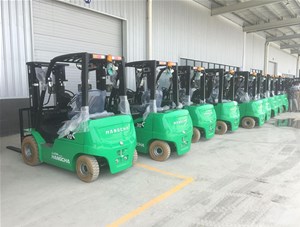 合肥长安叉车80台锂电叉车